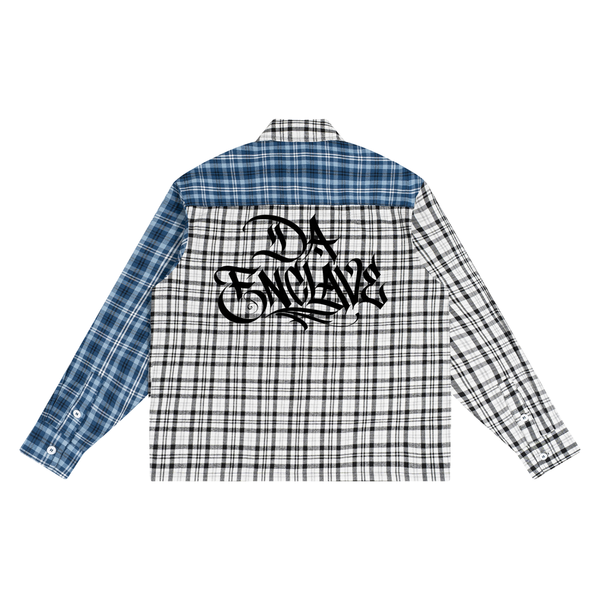 Da Enclave Oversized 2 Plaid Shirt