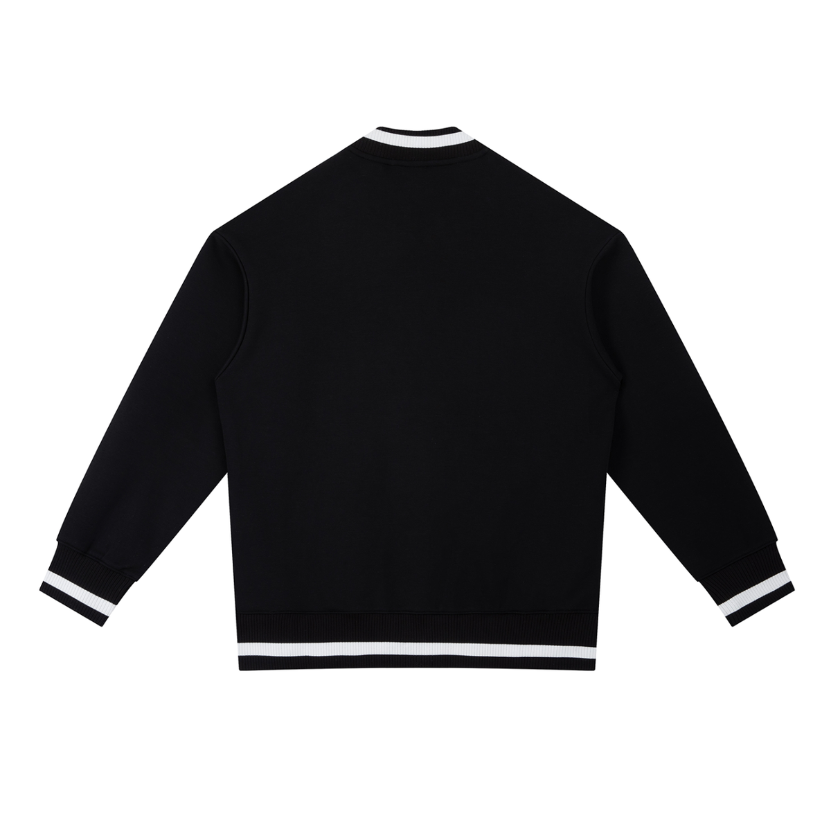 Da Enclave Minimal Contrast Piping Zip Bomber Jacket