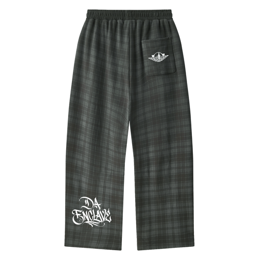 Bag Boy Plaid Straight Leg Pants