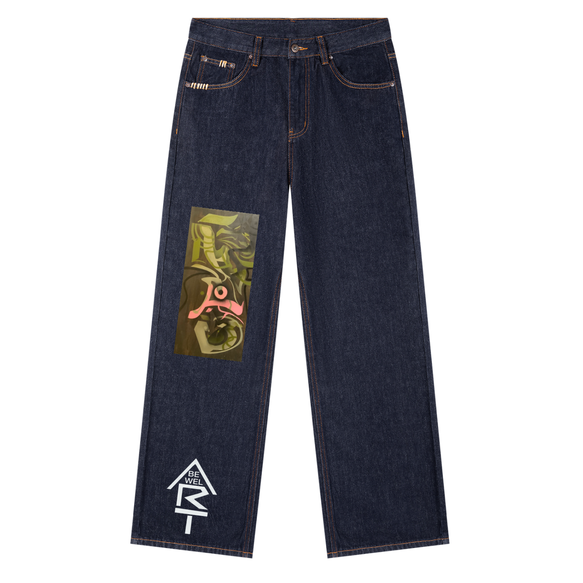 Amaru 1 Heavyweight Straight Leg Denim Jeans