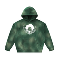 Smart Heart Unisex Sunfade Frayed Fleece Hoodie