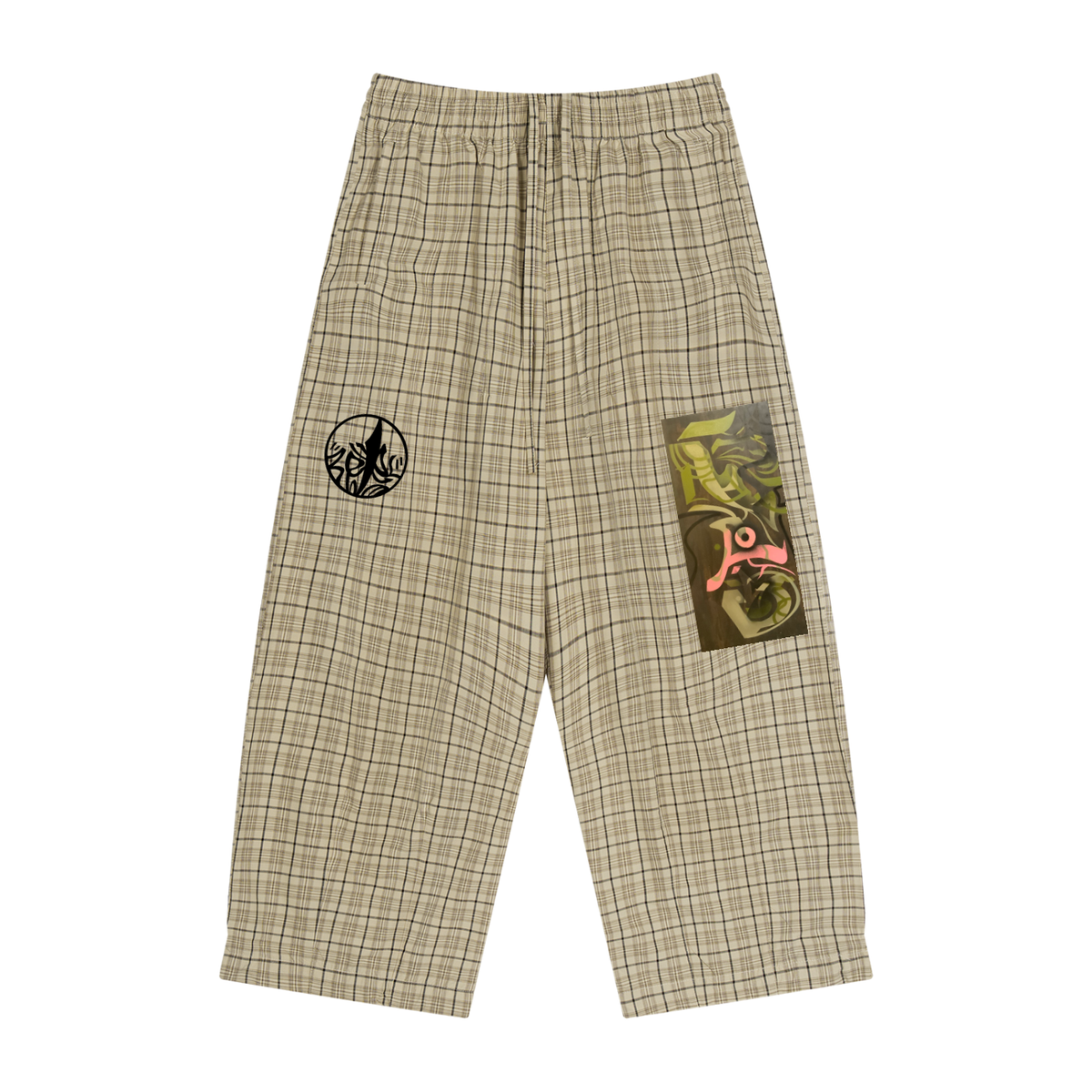Amaru 1.1 Unisex Plaid Wide Leg Pants