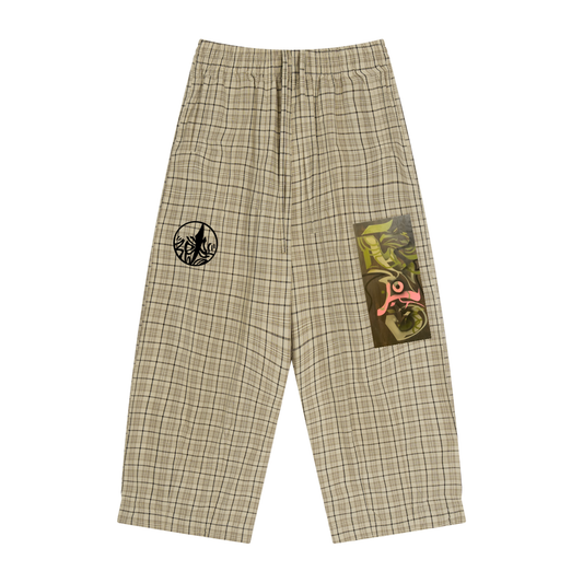 Amaru 1.1 Unisex Plaid Wide Leg Pants