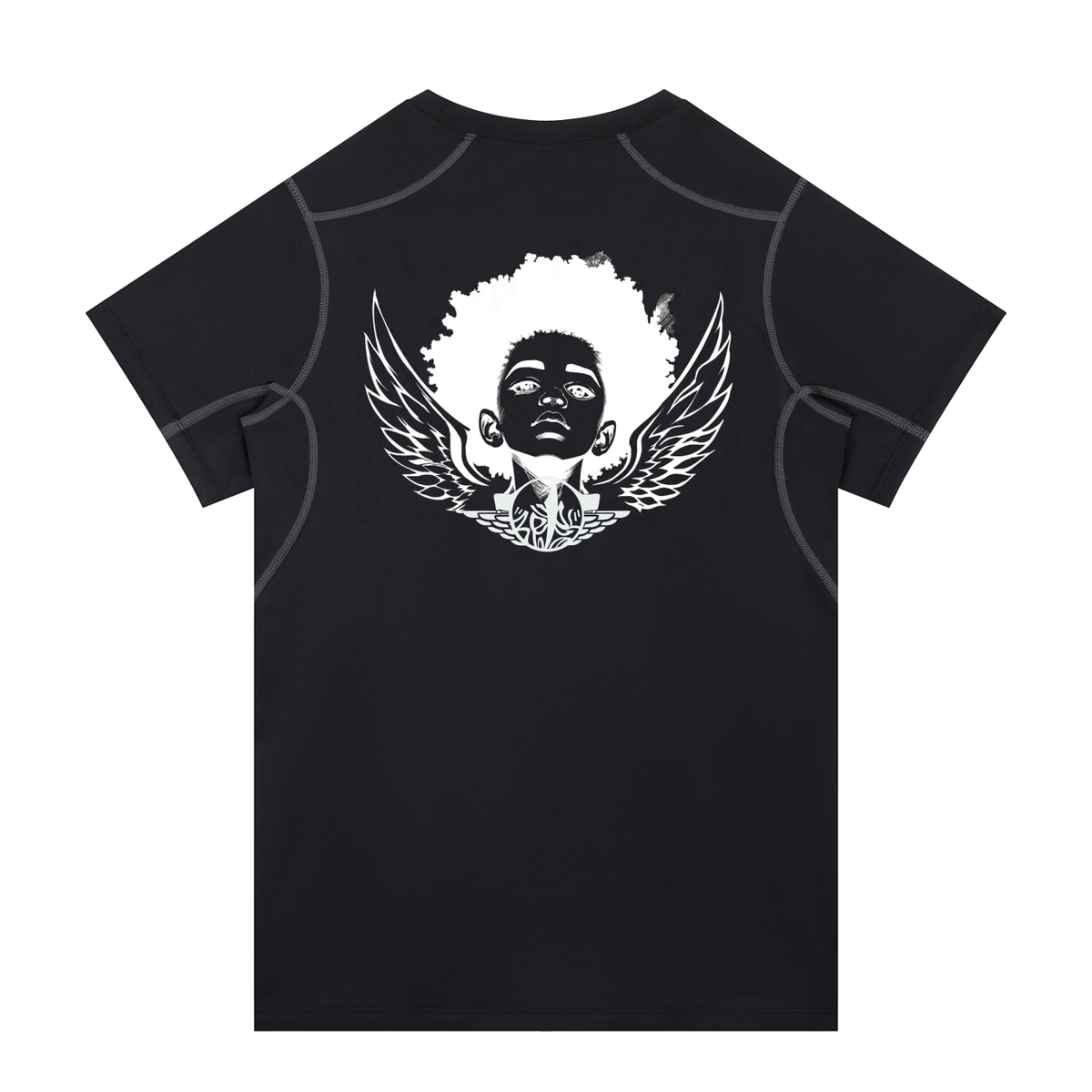 Wisdom 1 Men's Contrast Stitch Performance T-Shirt