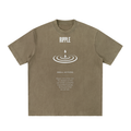 Ripple Heavyweight Vintage Washed Frayed T-Shirt