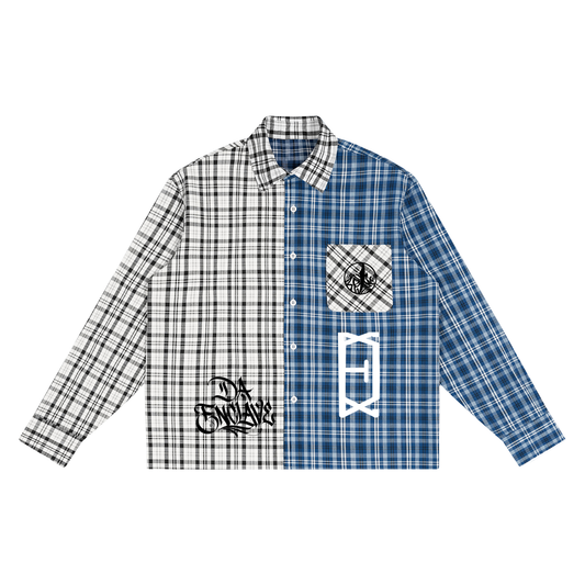 Da Enclave Oversized 2 Plaid Shirt