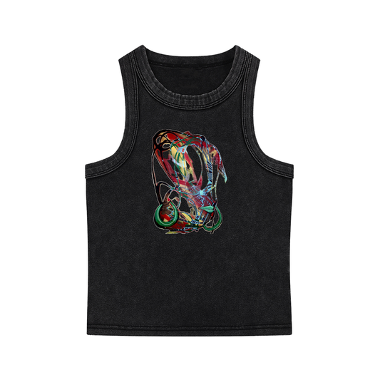Divine Whisper WOMENS Snow Washed Tank Top