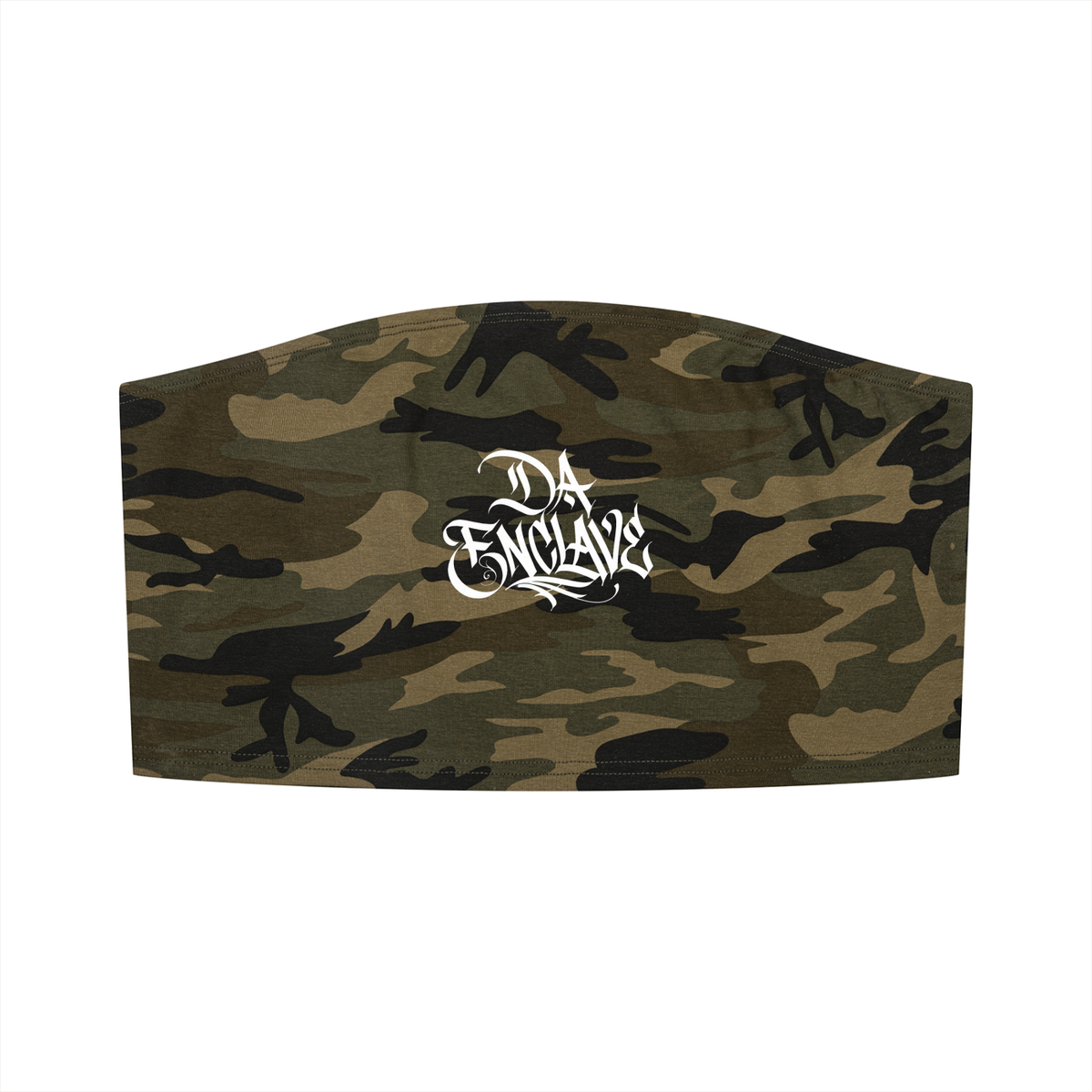 Da Enclave Women’s Camo Cropped Tube Top