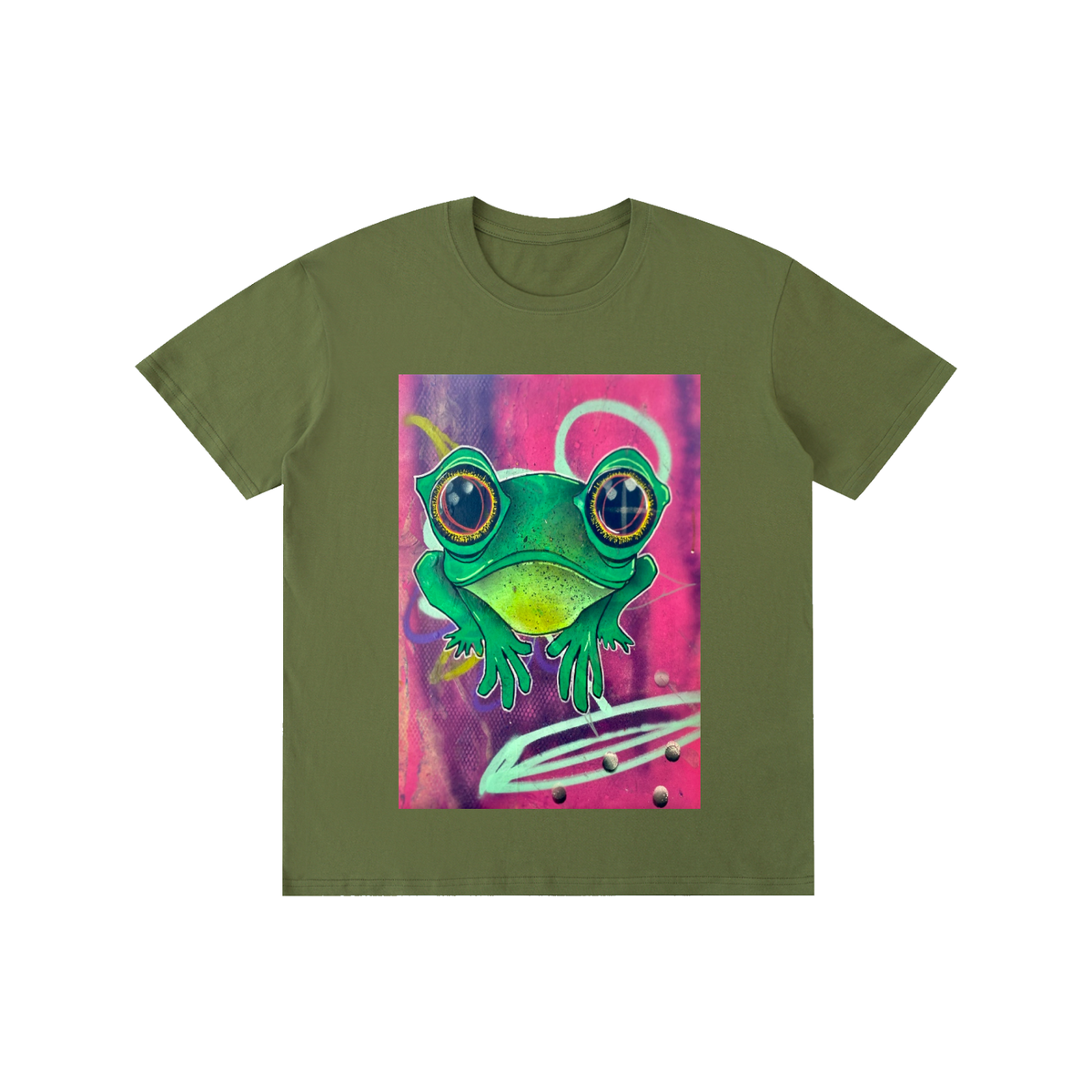 Frog eyes Pure Cotton Unisex T-Shirt