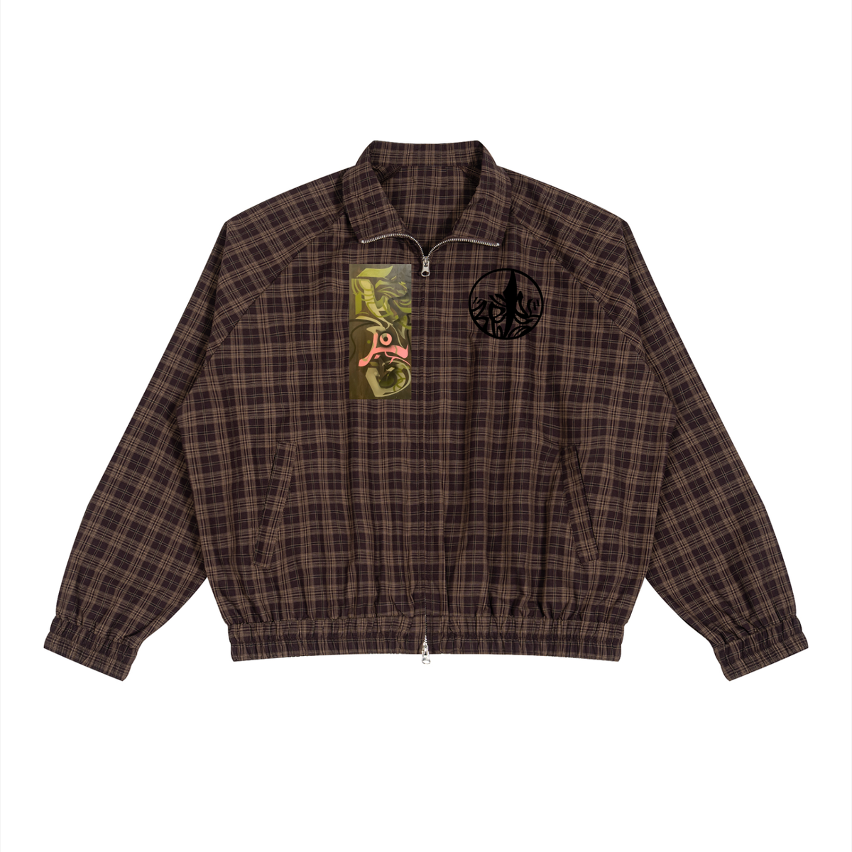 Amaru 1 Unisex Plaid Full-Zip Track Jacket