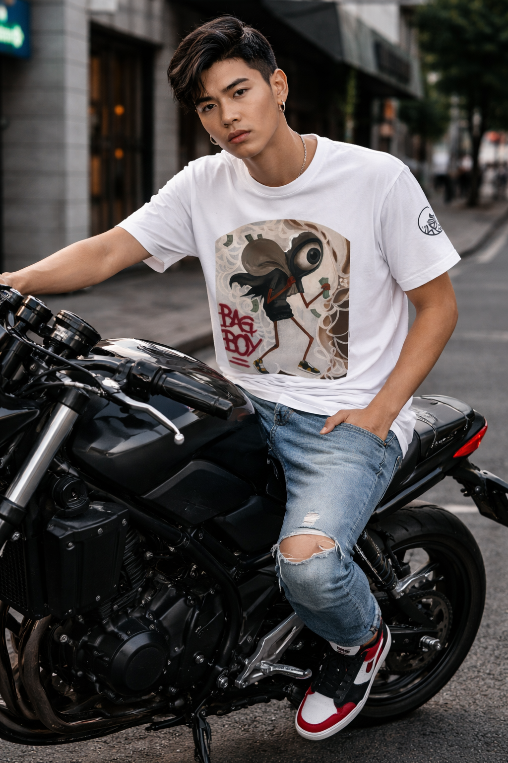 Bag Boy T shirt AKA “Hustle”