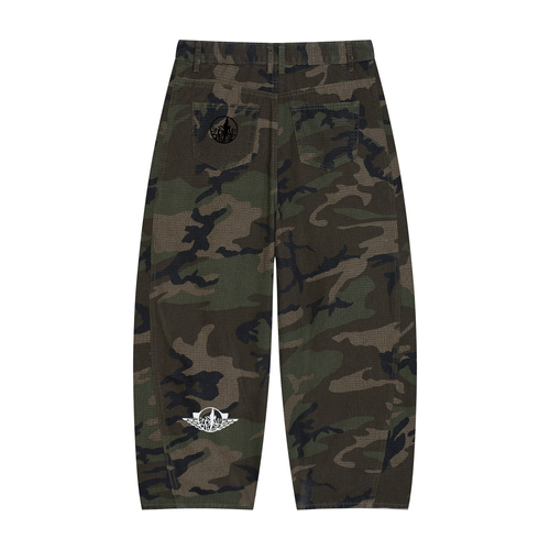 Amaru 1 Men’s Camo Barrel Leg Cargo Pants