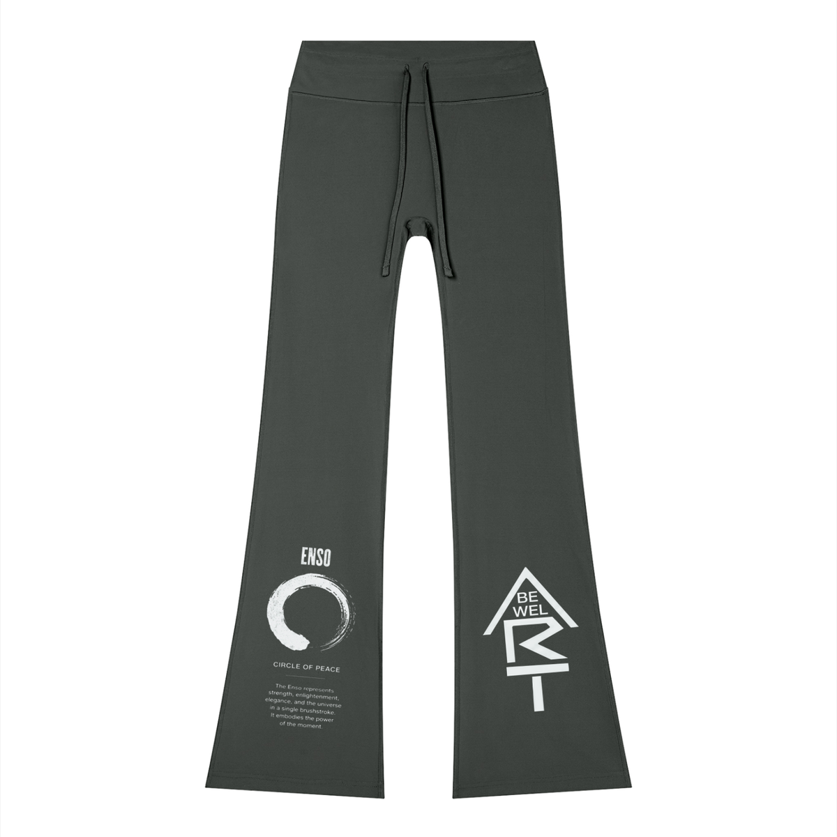 C.A.L.M. Enzo Women’s Flared Drawstring Yoga Pants